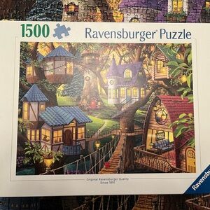 1500 piece Ravensburger puzzle. Put together once in a smoke-free pet-free home